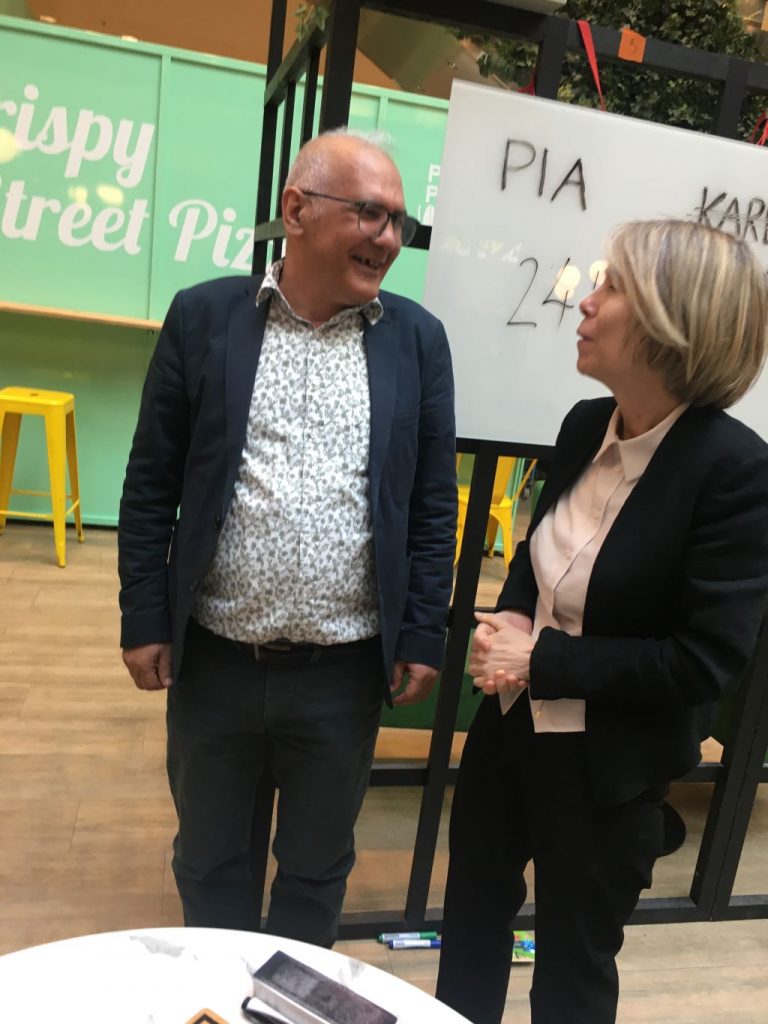 Safian och Pia tillsammans